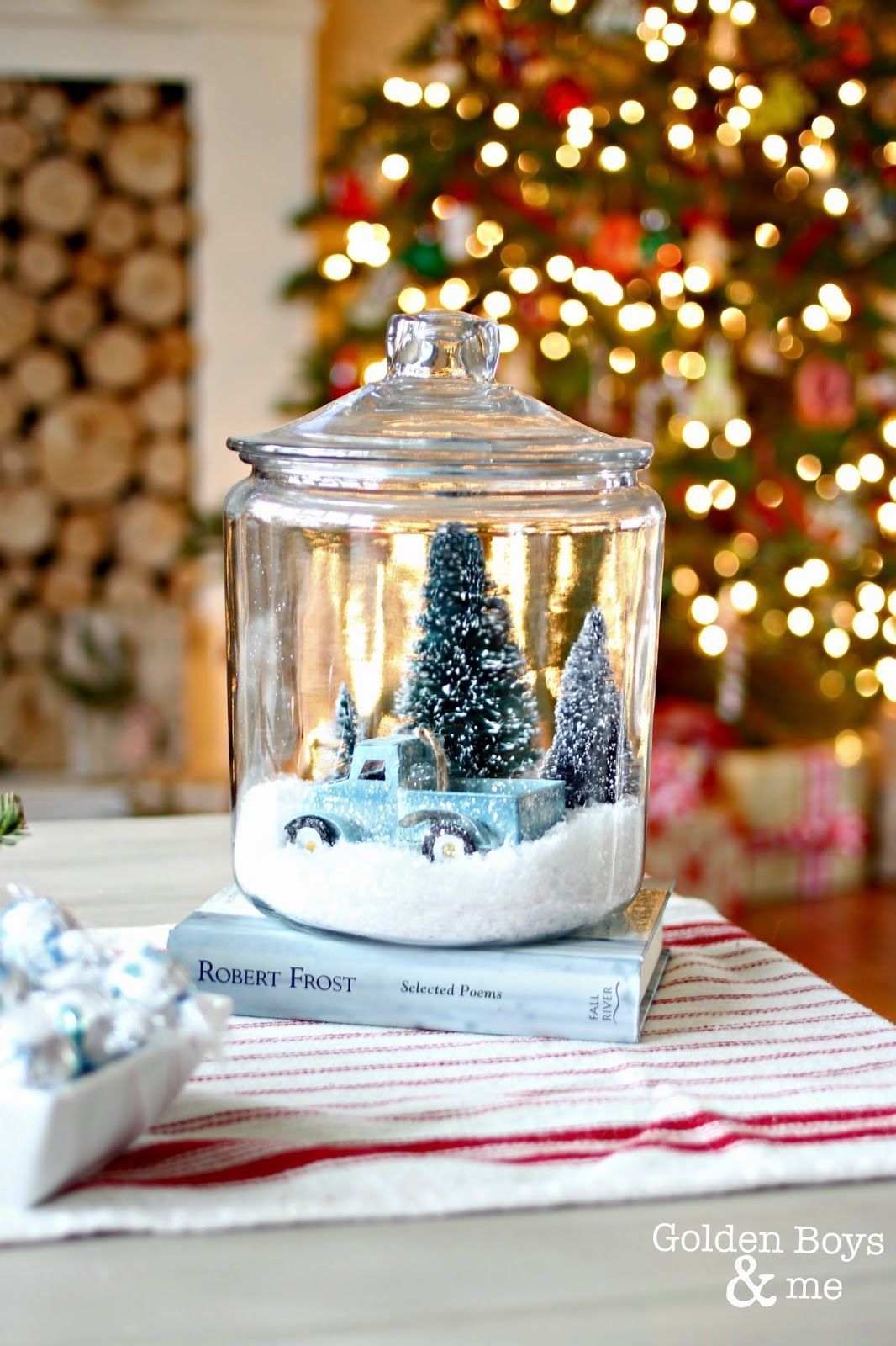 Christmas DIY Snow Globes