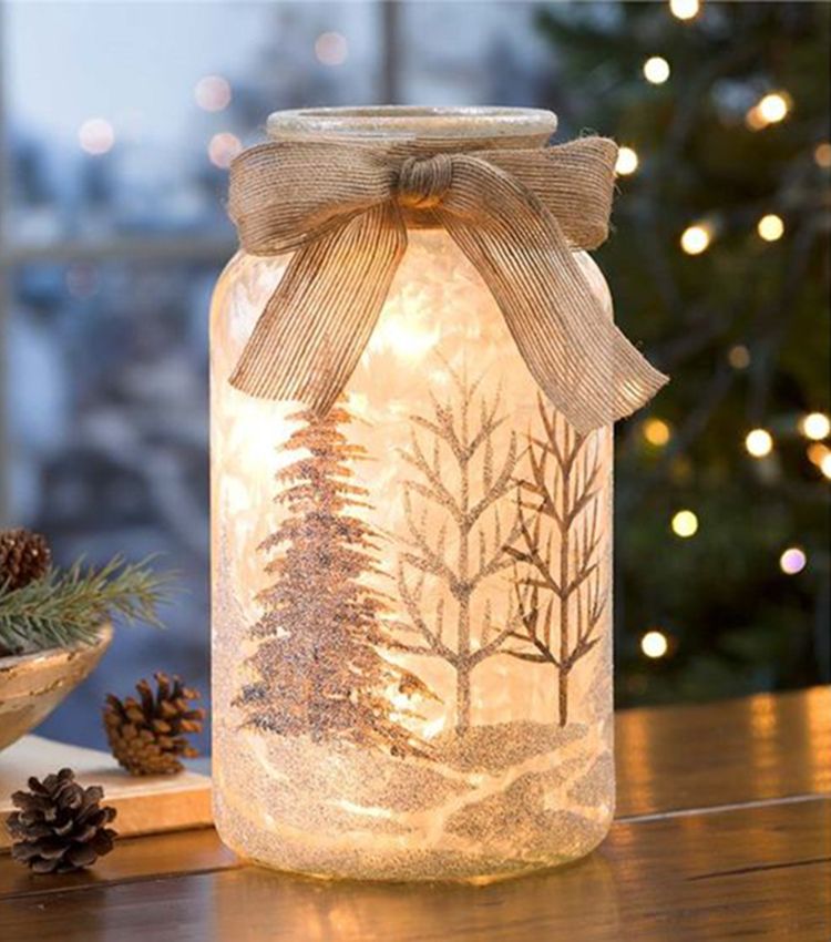 Christmas DIY Mason Jar