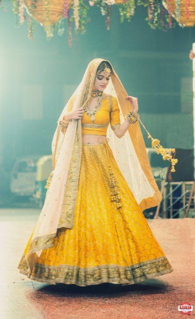 Yellow Lehenga Colour