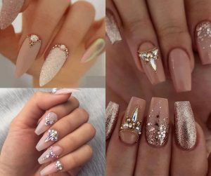 bridal nail art ideas