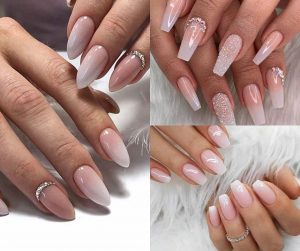 Decent bridal nail art ideas