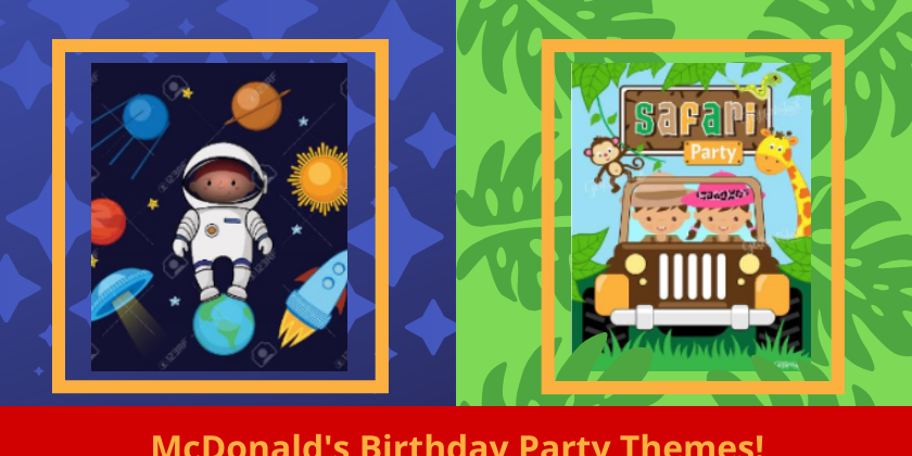 McDonald's birthday party themes