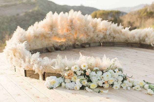 Pampas grass decor, Wedding trend predictions