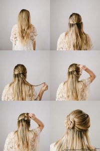 Easy Wedding Hairstyles To Try Yourself At Home