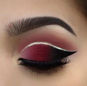 Ombre Eyeshadow bridal eye makeup