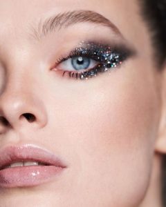 Shimmery Wing Eyeshadow bridal eye makeup