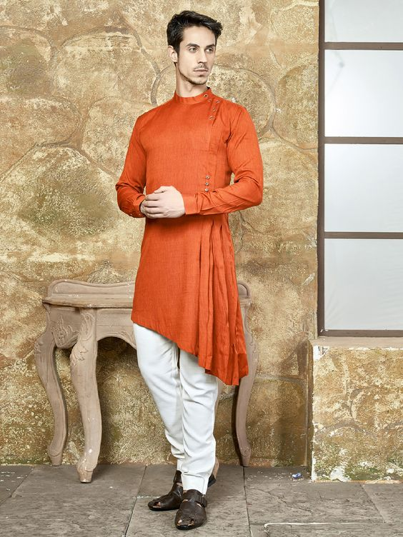 indo western sherwani pattern