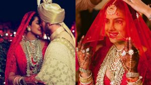 wedding look - Priyanka Chopra and Nick Jonas Wedding Look
