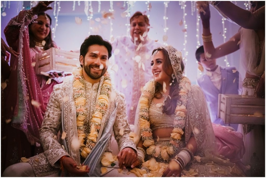 celebrity wedding goals - varun and natasha