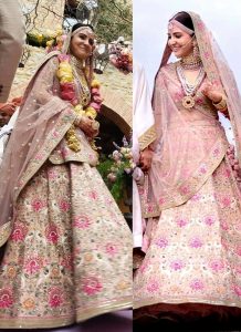 wedding looks, bollywood celebrities inspired wedding looks, wedding look ideas, wedding outfit ideas Anushka Sharma and Virat Kohli Wedding Look
