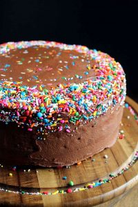 Eggless Birthday Cake Recipes for Dark Chocolate Cake