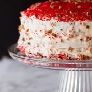 Eggless Birthday Cake Recipes for Red Velvet Cake