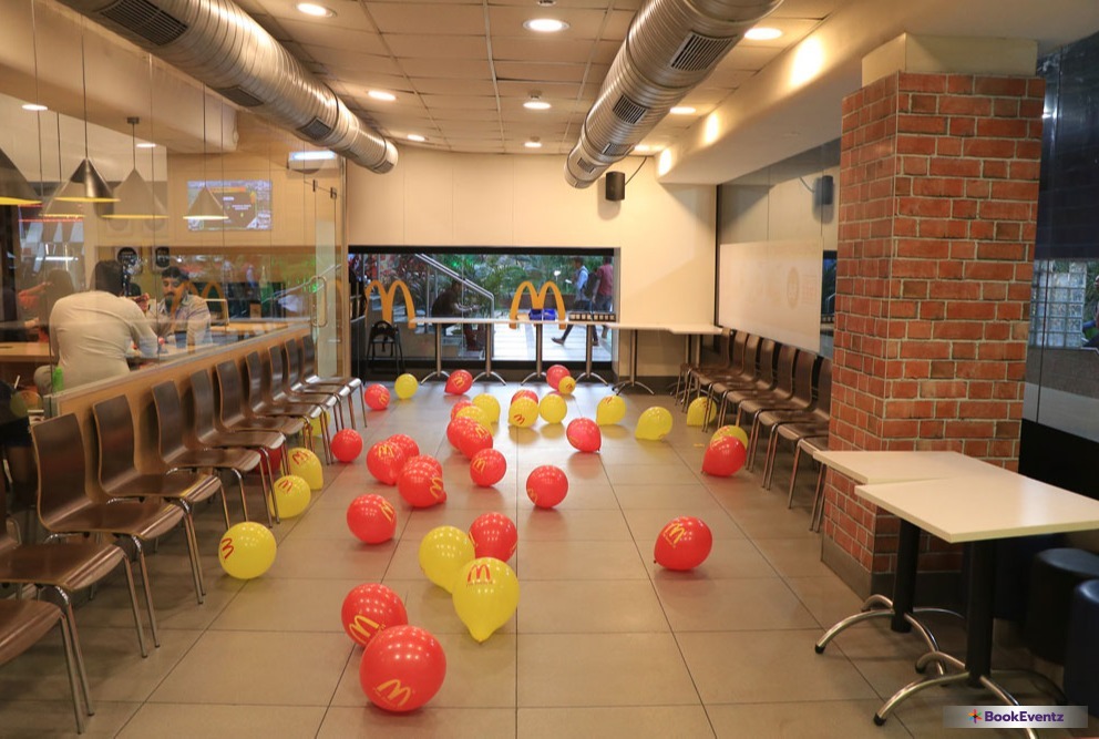 McDonalds- Birthday Party Venue top Mumbai birthday party halls
