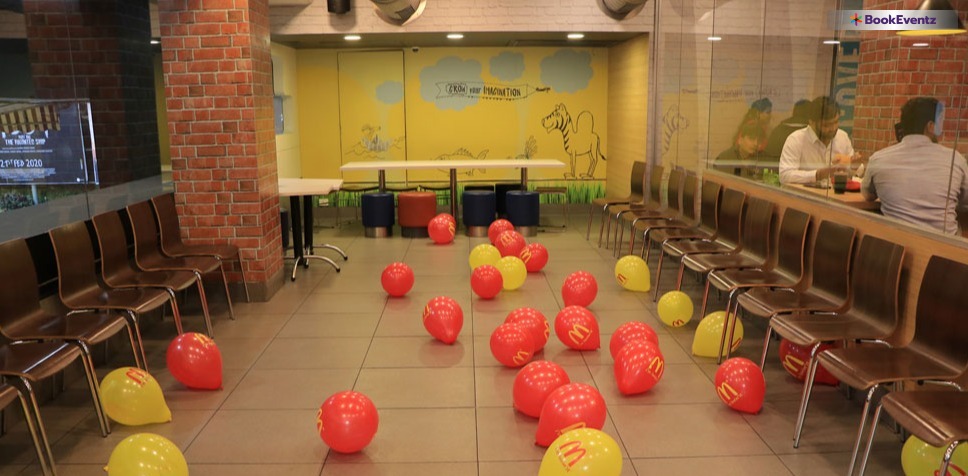 McDonalds- Birthday Party Venue top Mumbai birthday party halls