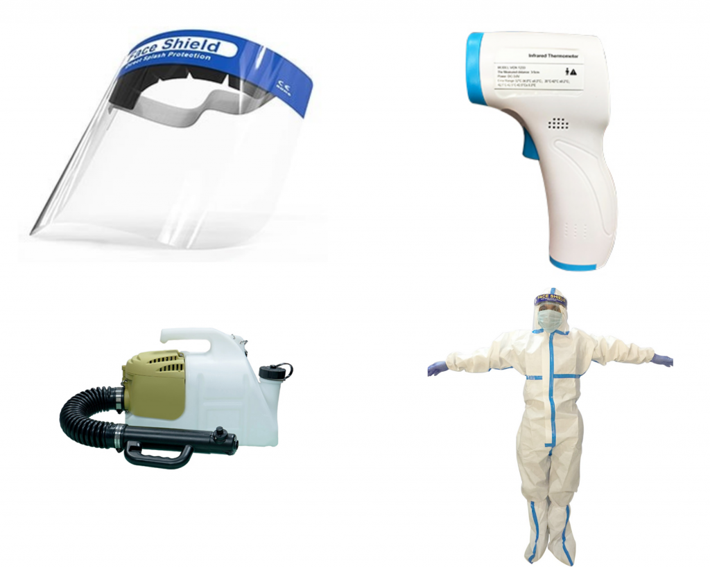 Local products for covid safety