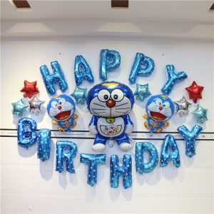 Birthday Banner for Doraemon Theme Birthday Party