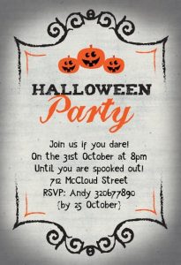 Send Invites for a Great Halloween Party