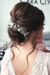 Crystal Flower Hair Clip Wedding Hair Accessories