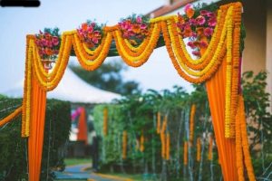 Marigold Flower Decor - Wedding Home Decor Ideas