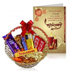 Diwali gift ideas - Chocolate/Mithai Hamper for Diwali Gift Ideas