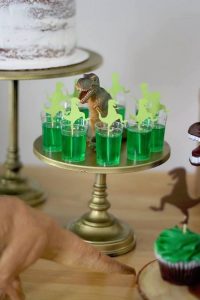 Dinosaur Themed Welcome Drink