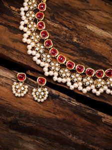 Zaveri Pearls Kundan Bridal Necklace Designs