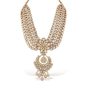 Zaveri Pearls Kundan Bridal Necklace Designs