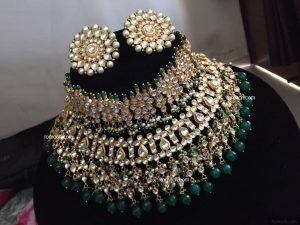 Polki and Kundan Bridal Necklace Designs