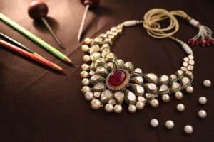 Polki and Kundan Bridal Necklace Designs