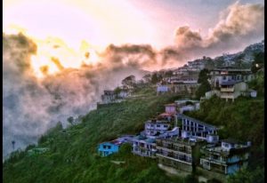 mussoorie image aerial view 