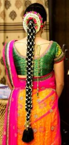 South Indian Bridal Hairstyles_Jasmine Net Jada