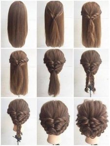 Bridesmaid hairstyles_elaborate bun