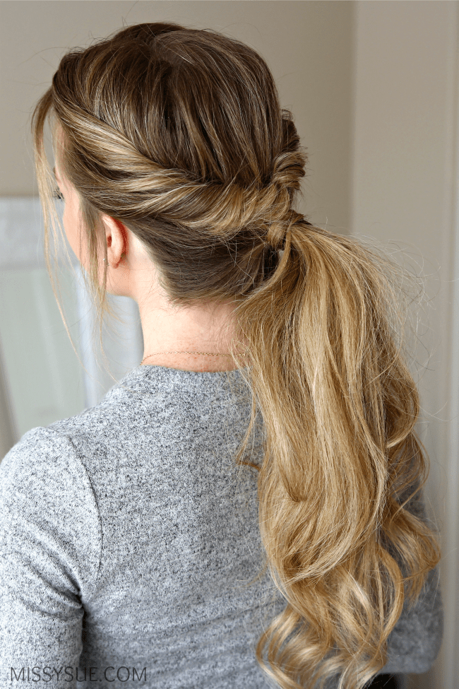 twisted braid - bridesmaid hairstyle