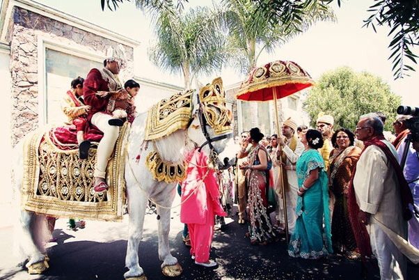 Baraat of Muslim Wedding