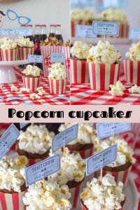 Circus Themed Birthday Party Popcorn