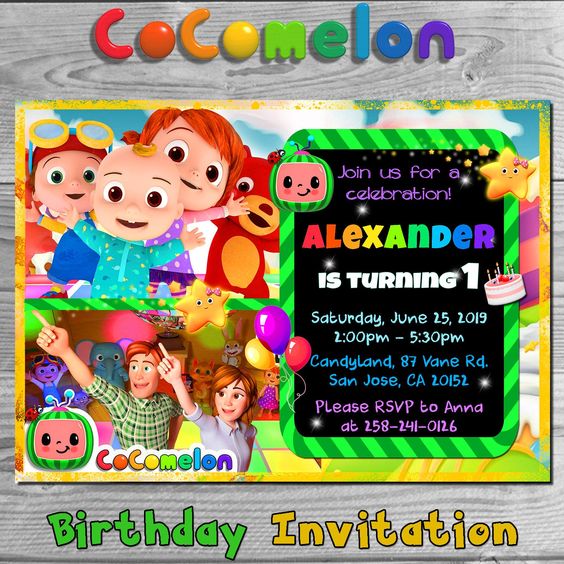 Cocomelon Birthday Theme Party Theme 4