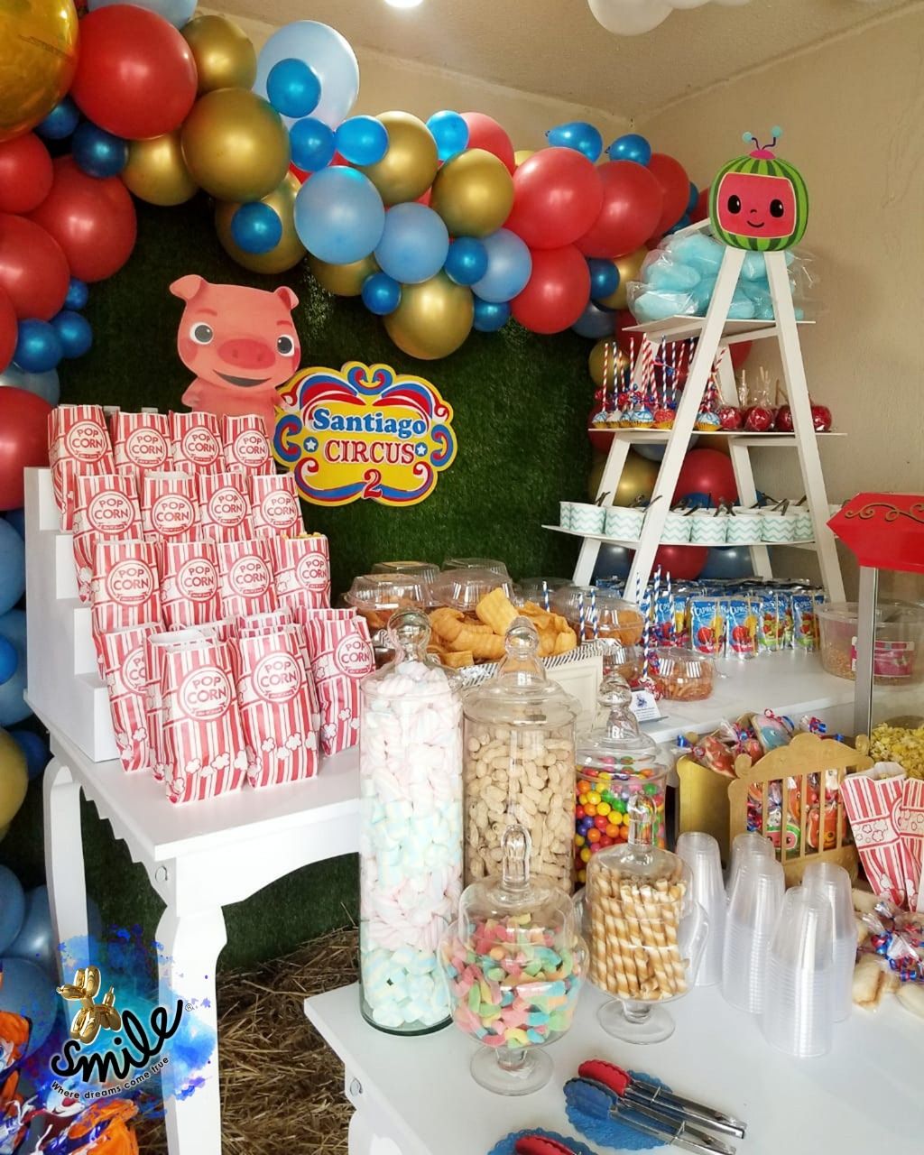 A Cocomelon birthday party!