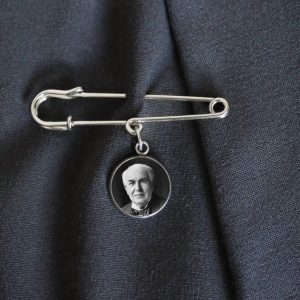 Father of the groom Lapel pin