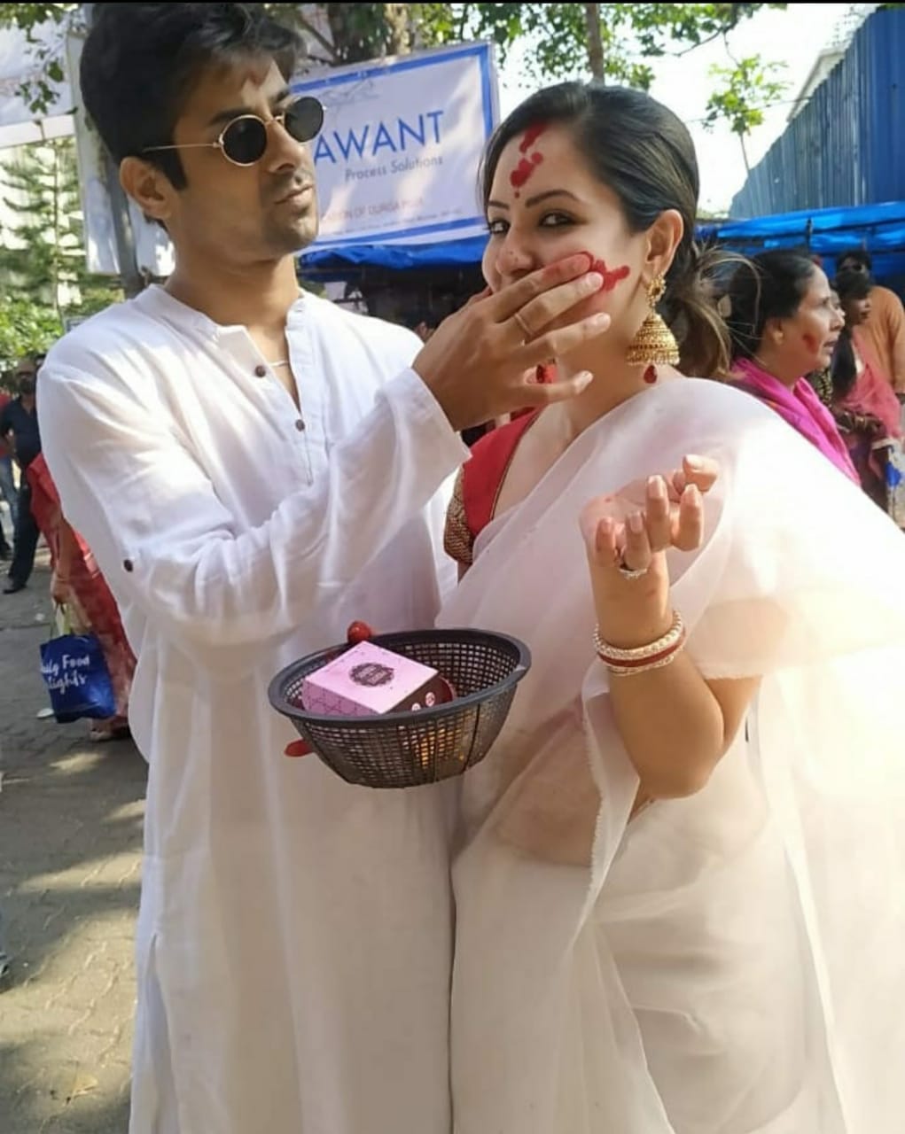 Puja Banerjee and Kunal Verma Celebrity Couples