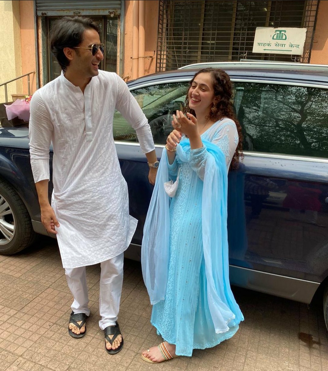 Shaheer Sheikh and Ruchikaa Kapoor Celebrity Couples