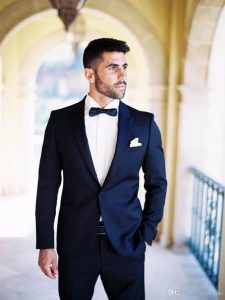 Tuxedo Color Navy Blue