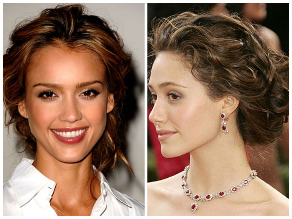 Bridal Hairstyles for Heart Face Shape