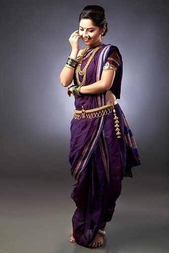 Kohlapuri Saree