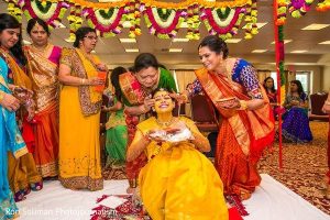 Gujarati Wedding Rituals - Pithi