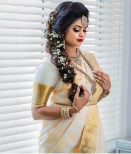 South Indian Bridal look