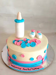 Baby Shower Cake Ideas- Milk Bottle