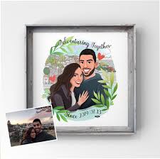 Engagement Gift Ideas - Couple portrait