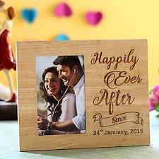 Engagement Gift Ideas - Happily Ever After Picture Frame