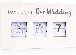 Engagement Gift Ideas - Wedding Countdown