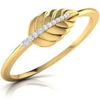 Engagement Ring Designs for Female - 11 Frond Leaf